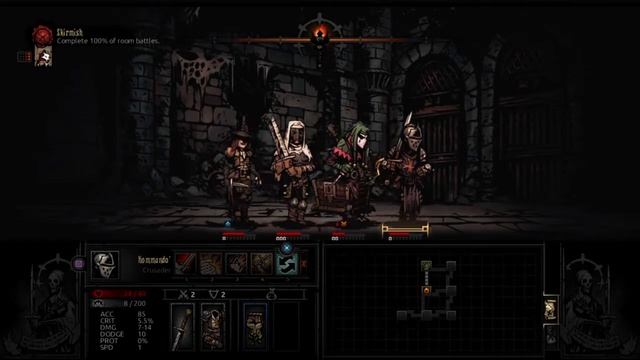 Darkest Dungeon 2. - Getting to know the controls better (PS4 live gameplay) смотреть онлайн