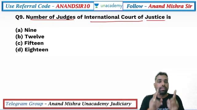 International Law Mock for UP/UK Judiciary 2024 | Anand Mishra | Unacademy Judiciary смотреть онлайн