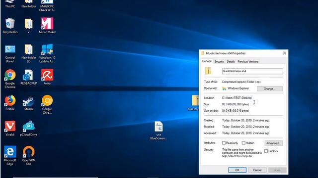 Use BlueScreenView on Windows 10 смотреть онлайн