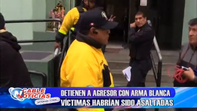 DETIENEN A AGRESOR CON ARMA BLANCA VÍCTIMAS HABRÍAN SIDO ASALTADAS смотреть онлайн