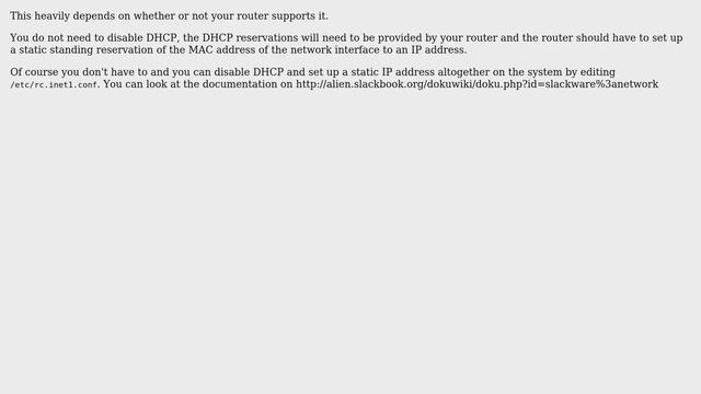 Unix & Linux: How to disable DHCP (static IP)? (2 Solutions!!) смотреть онлайн