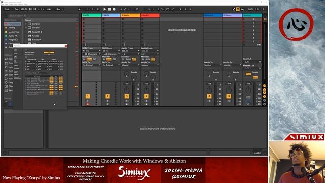 Ableton Tutorial: How to make Chordie APP work (WINDOWS ONLY) смотреть онлайн