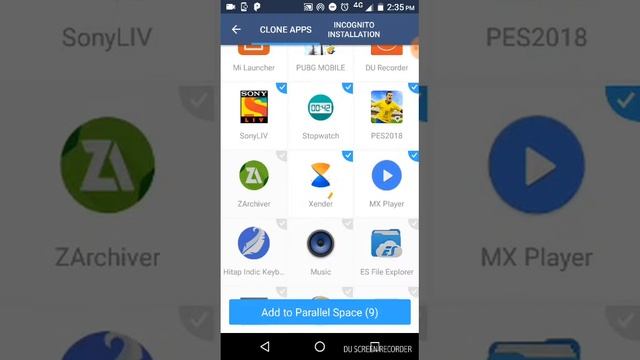 See this vedio. How to Pes 2018 add and play on parallel space смотреть онлайн