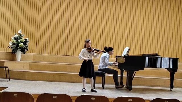 Погорелова Марта, скрипка, 9 лет, Н. Рубинштейн 