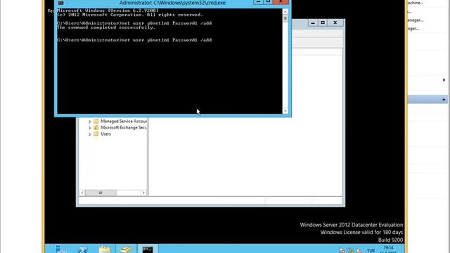 Windows Server 2012 üzerinde Active Directory & Exchange server 2010 yapılandırması ve sertifika смотреть онлайн