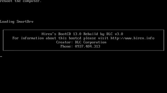 HDD Regenerator Hirens Boot смотреть онлайн