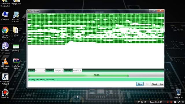Disk Defragment C# Win Form App смотреть онлайн