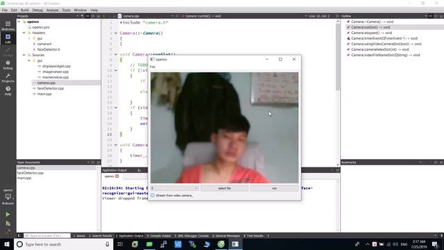 QT + OpenCV + Tensorflow смотреть онлайн