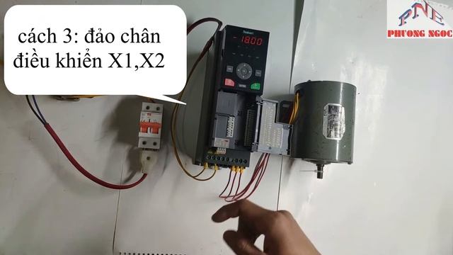 Hướng dẫn cài đặt đảo chiều motor 3P 380V bằng biến tần Thinkvert смотреть онлайн