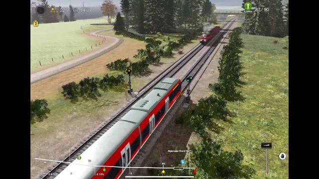 German trains! | Trainz Simulator 3 PT Alpine Lake 1 смотреть онлайн