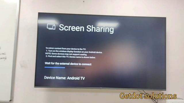 How to screen cast a mobile phone to an android smart TV screen sharing #getdot #subscribe #how #tv смотреть онлайн