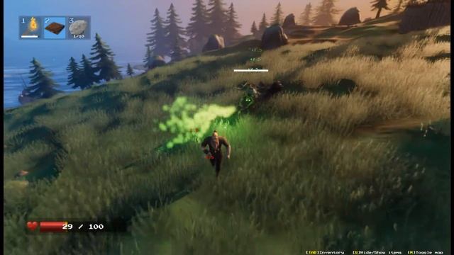 New Valheim enemy the Greydwarf Shaman смотреть онлайн