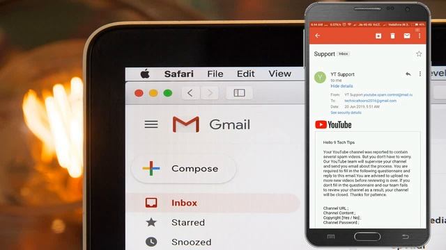 YouTube channel was reported to contain several spam videos | ( youtube.spam.control@mail.ru ) смотреть онлайн