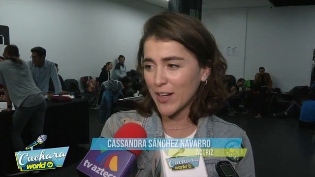 Cassandra Sanchez Navarro nos reveló que es la primera vez que hace un musical I LA CUCHARA смотреть онлайн