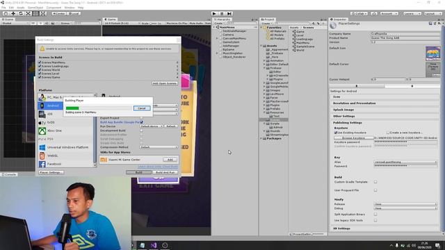 Cara Upload Apps Versi App Bundle Unity (AAB) di Play Console - Part 1 смотреть онлайн