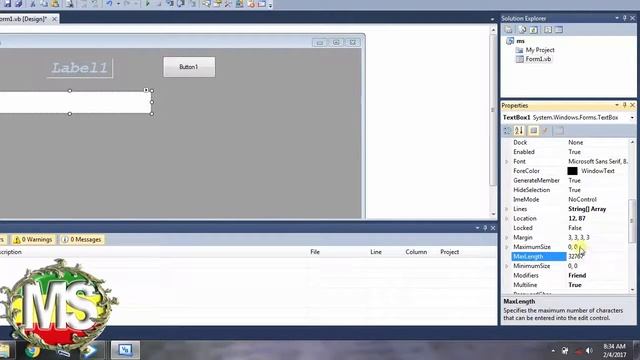 Visual Studio Tutorial For Beginners - Adding Tools & Configuring property Lesson 03 смотреть онлайн