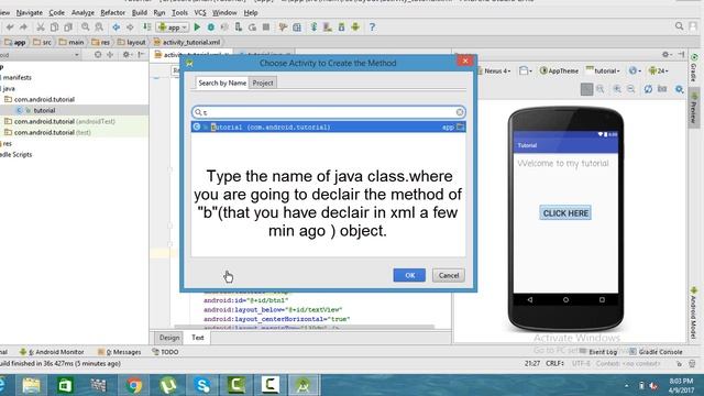 how to move from one activity to another in android studio смотреть онлайн