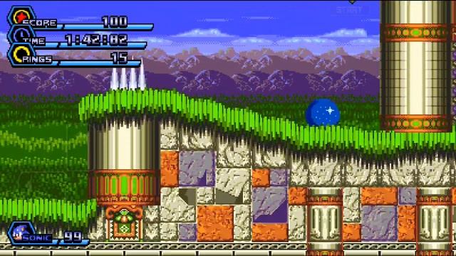 sonic 3 A.I.R android (sonic 2 hd mod) gameplay marble garden смотреть онлайн