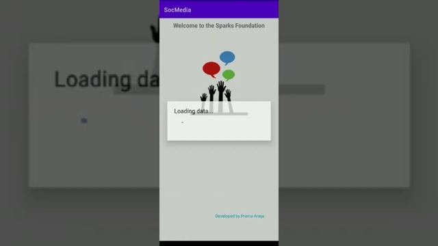 Social Media integration | Login via Google and Facebook | The Sparks Foundation | Android app dev. смотреть онлайн