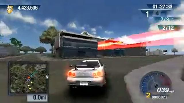 Nissan Skyline - Race with GPS - Test Drive Unlimited - PSP смотреть онлайн