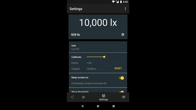 Lux Light Meter смотреть онлайн