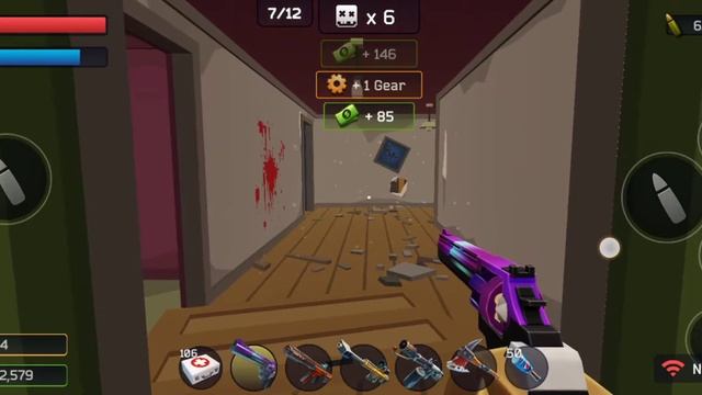 Part 2 pixel combat : zombie strike mod apk new version playing classic Level 3rd Den смотреть онлайн