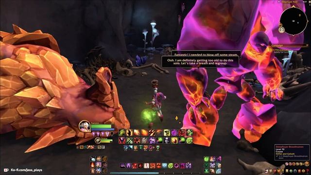 🎮 let's play world of warcraft — void elf warlock — part 52: zaralek cavern, dragonflight ⭐ смотреть онлайн