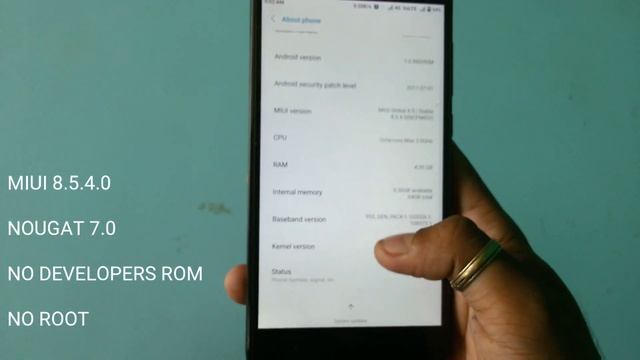 Redmi Note 4 Official Nougat 7.0 Update Stable Version Miui 8.5.4.0 No Root смотреть онлайн