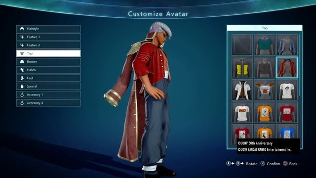 JUMP FORCE Character Customization смотреть онлайн