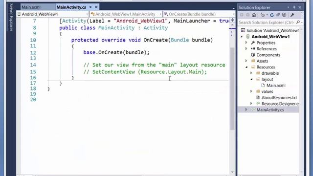 Xamarin Android - Usando o controle WebView смотреть онлайн