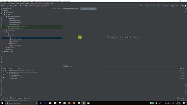 Master/detail flow Layout Template | ANDROID STUDIO смотреть онлайн