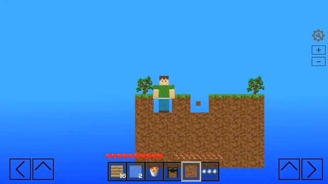 2D Minecraft for android смотреть онлайн