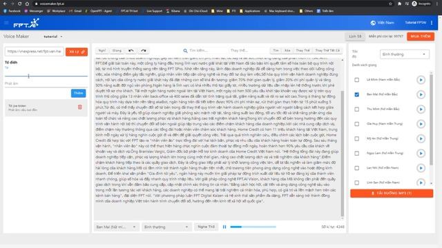 5 giây chuyển đổi văn bản thành giọng nói với ứng dụng Voice Maker смотреть онлайн