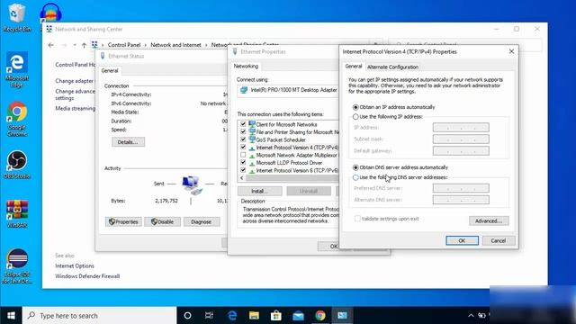 How to the Fix "DNS Server Not Responding" Error On Windows 10 смотреть онлайн