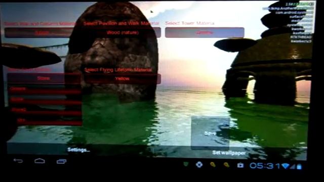 3D Water World (Pro) Live Wallpaper for Android смотреть онлайн