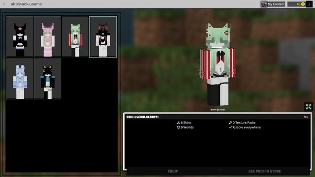 egirl sanrio theme skin pack mcpe смотреть онлайн
