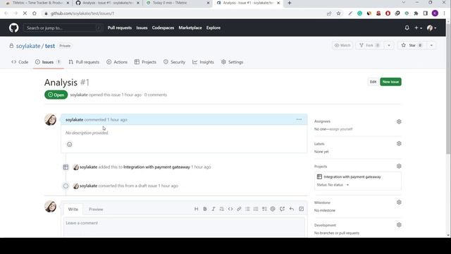 How to Connect GitHub to TMetric смотреть онлайн