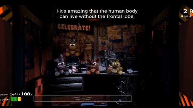 Fnaf 1 Android (v2.0.3) Night 1 +cheats gameplay смотреть онлайн