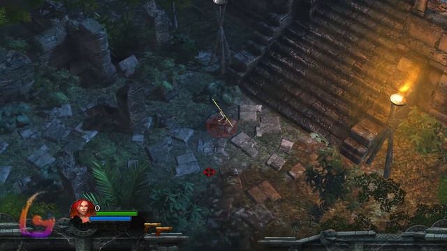 Lara Croft and the Guardian of Light [Temple of Light - Temple Grounds] Full Gameplay Walkthrough смотреть онлайн