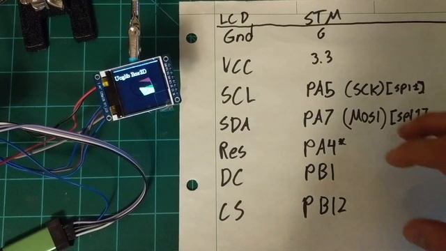 STM32 Bits: LCDs with Ucglib (ST7735) смотреть онлайн