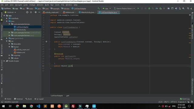 ListView Example Using Android in Tamil | Android Tutorial | TechoN 72 ProgramerZ смотреть онлайн