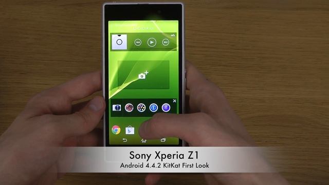 Sony Xperia Z1 Official Android 4.4.2 KitKat - First Look смотреть онлайн
