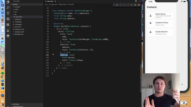 [05 - ITA] "Layouts" - Video-lezione completa #5 del corso in italiano Flutter Start смотреть онлайн