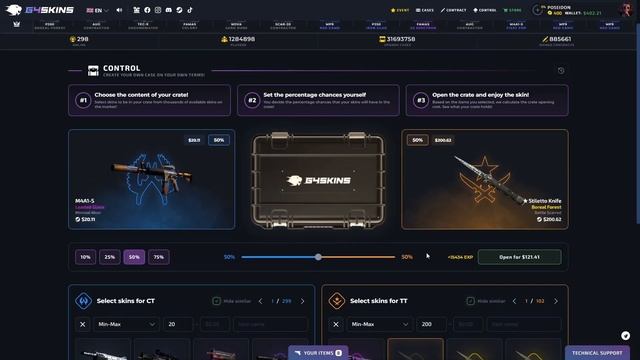 WE TRIED THE NEW MODE "CONTROL" ON G4SKINS! CS2 CASE OPENING 2024 - g4skins promo code смотреть онлайн