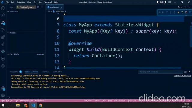 Initial setup of flutter app | main.dart file and its uses | Creating first screen |Flutter Tutoria смотреть онлайн