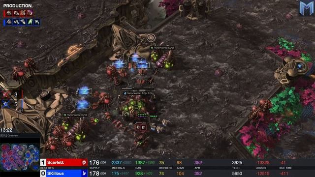 🇨🇦 Scarlett (Z) vs SKillous (P) - Knockout - Masters Summer 2023 - StarCraft 2 - Cast 2216 смотреть онлайн