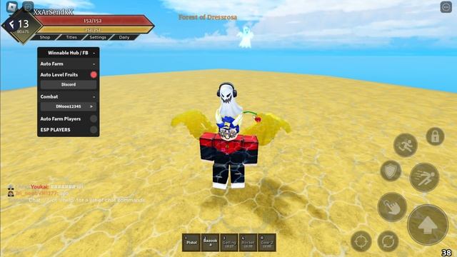 FRUIT BATTLEGROUNDS Script Mobile AUTO FARM | XP FARM | FRUIT LVL | PLAYER FARM | ESP
