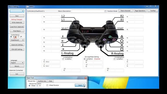 Set DS3 AnalogStick as Mouse Axes смотреть онлайн