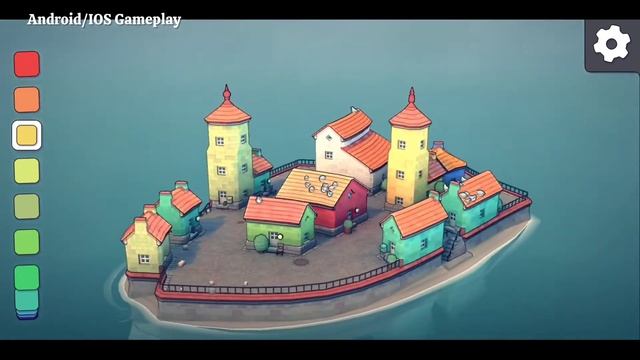 Townscaper (Android/IOS) Gameplay смотреть онлайн