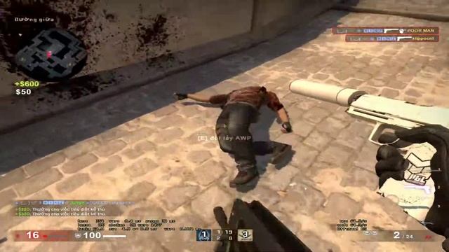 CS:GO - how to 1 vs 5 (3 cheatter ) смотреть онлайн